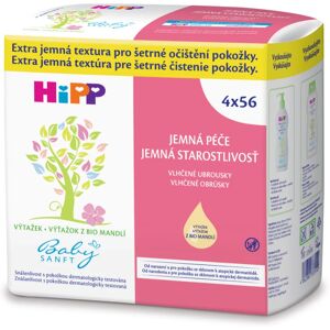 Hipp Babysanft wet cleansing wipes for children from birth 4x56 pc