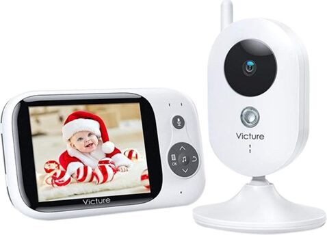 Refurbished: Victure Video Baby Monitor with Digital Camera, C