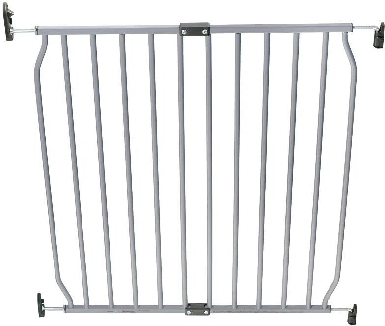 Safetots Safety Barrier Baby Gate gray 78.0 H x 130.0 W x 1.5 D cm