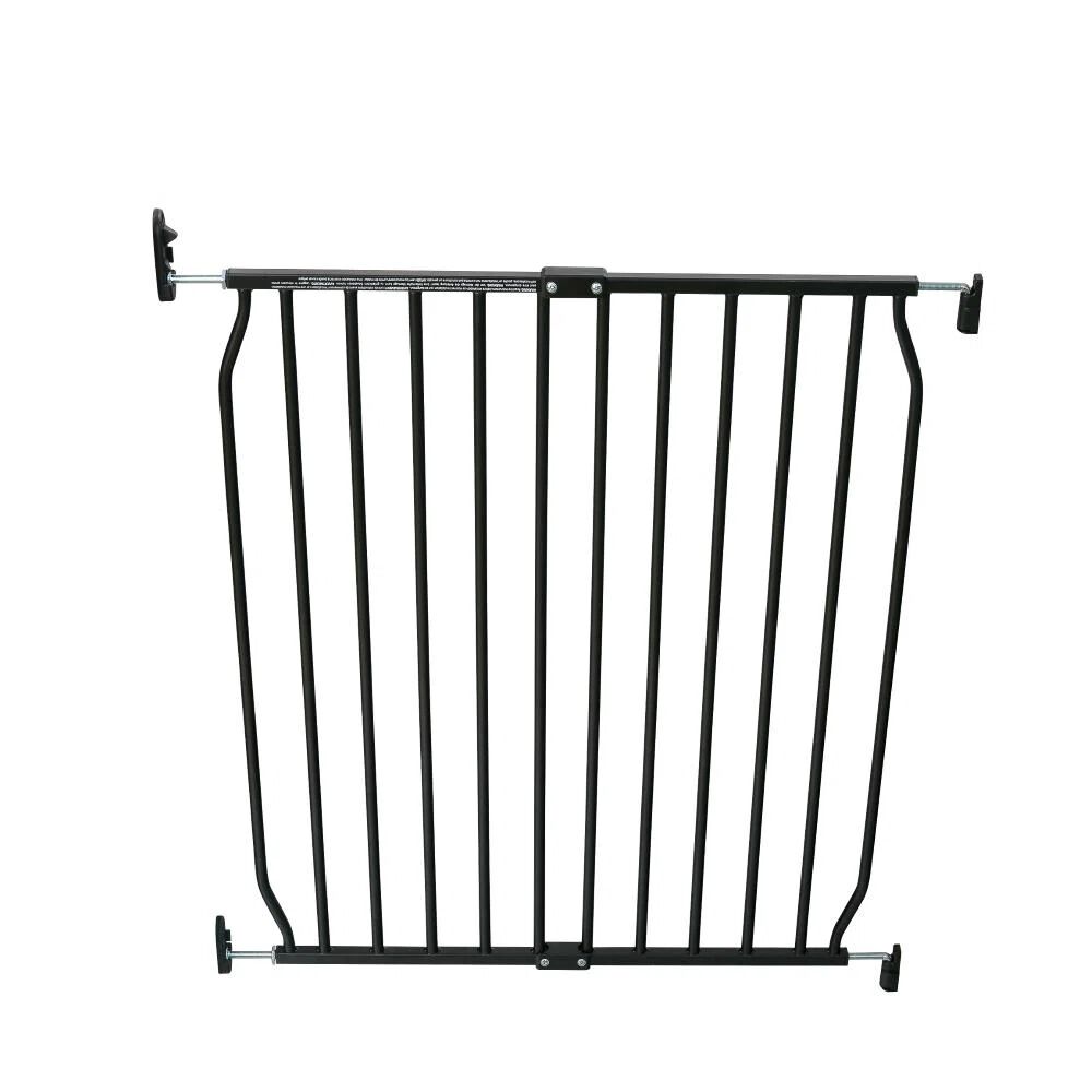 Safetots Safety Barrier Baby Gate black 78.0 H x 110.0 W x 1.5 D cm