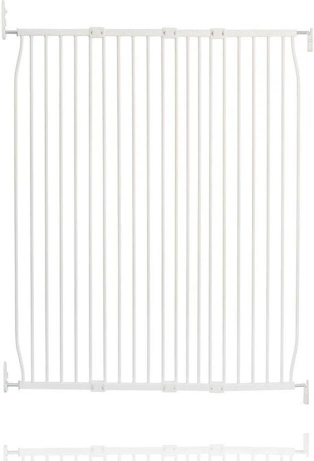 Safetots Eco Screw Fit Stair Extra Tall Baby Gate white 100.0 H x 120.0 W x 1.5 D cm