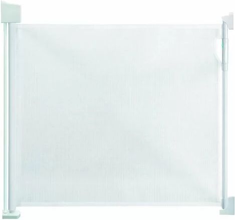 Symple Stuff Advanced Retractable Safety Gate Symple Stuff Colour: White  - Size: 55 x 55cm