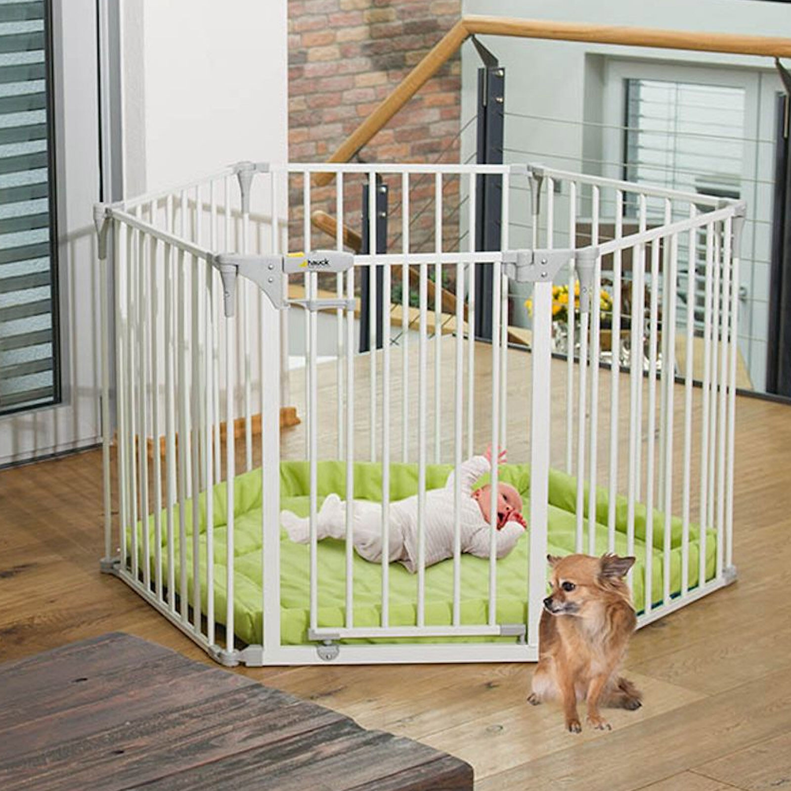 Hauck Baby Park Playpen - White