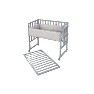 roba® Beistellbett »& Beistellbett 3-in-1 45x90cm« grau