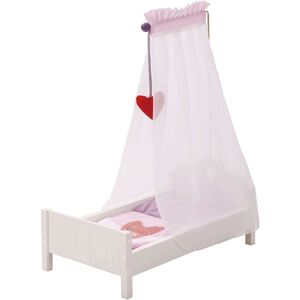 roba® Puppenbett »Fienchen«, mit Himmel weiss/rosa