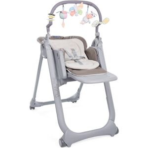 Chicco Hochstuhl »Polly Magic Relax, Cocoa«, mit Spielbogen &... grau/taupe/beige + grau