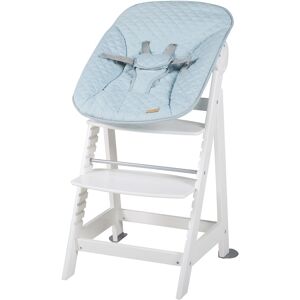 roba® Hochstuhl »Treppenhochstuhl 2-in-1 Set Style, Born Up«, mit... hellblau/sky/weiss Größe