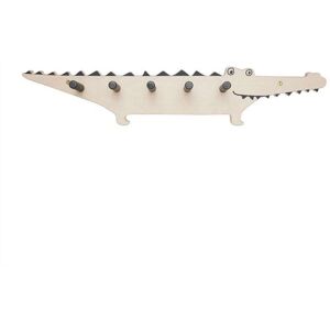 OYOY Garderobenleiste »Crocodile 12 x 60 cm«, Holzart: Birke (China) weiss Größe