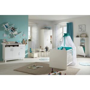 roba® Babyzimmer-Komplettset »Nordic, weiss«, (Set, 3 St., Kinderbett,... weiss Größe