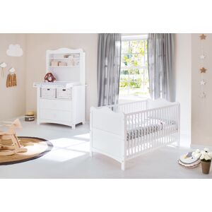 Pinolino® Babyzimmer-Komplettset »Florentina«, (Set, 3 St., Kinderbett,... weiss Größe