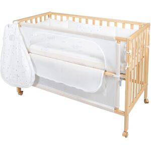 roba® Babybett »Room Bed, safe asleep®, Sternenzauber natur«, (4 tlg.) natur Größe