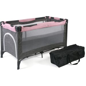 CHIC4BABY Baby-Reisebett »Luxus, Melange Rosa«, inkl. Transporttasche Melange Rosa Größe