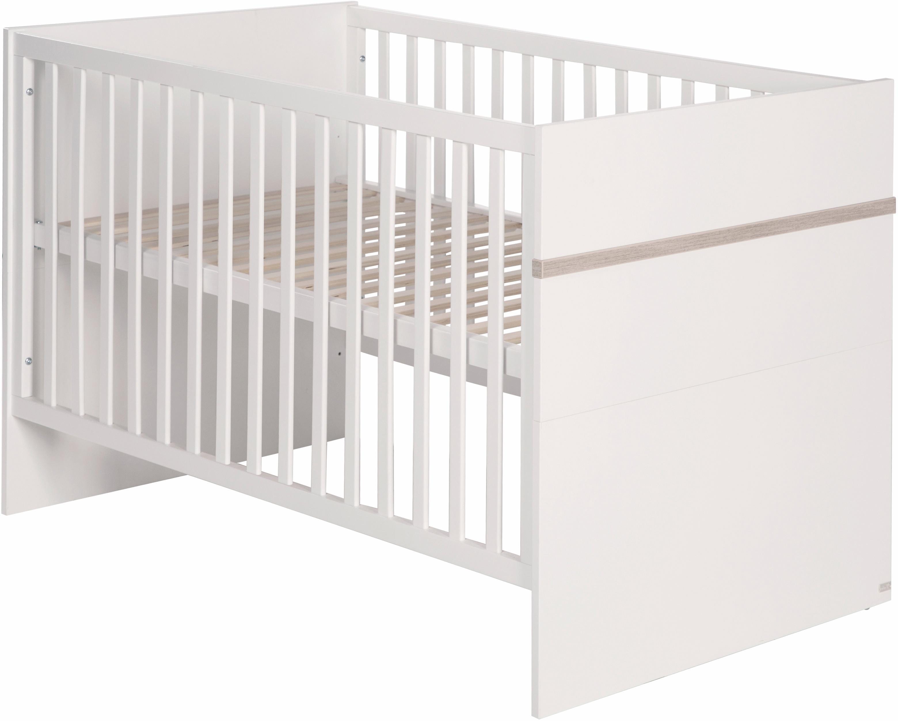 roba® Babybett »Moritz«, Made in Europe weiss  Liegefläche: 70 x 140 cm