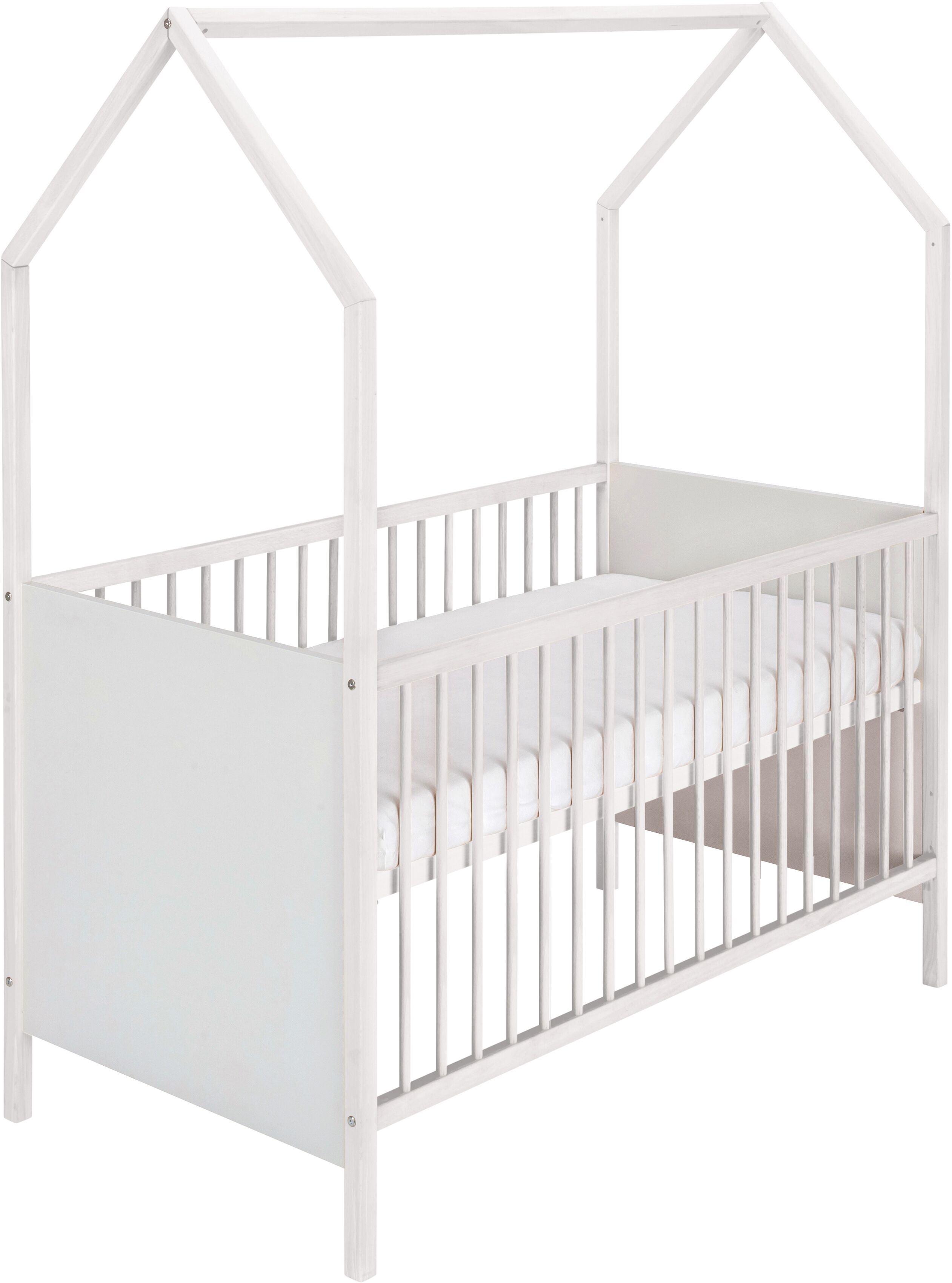 Schardt Babybett »Hausbett Sienna White«, Made in Germany weiss