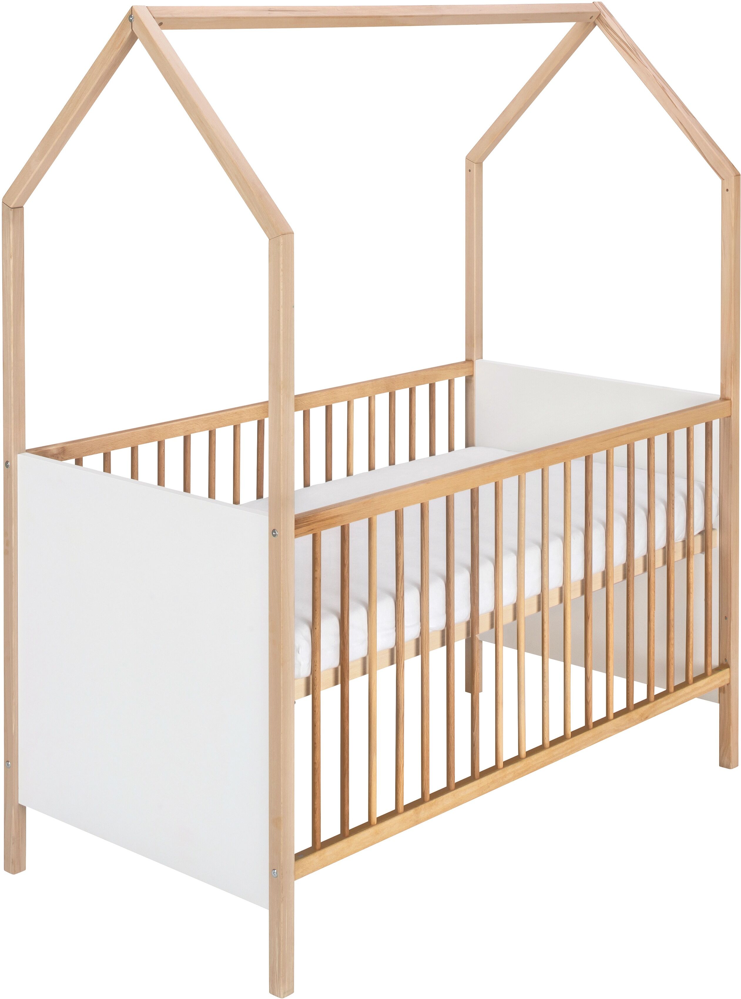 Schardt Babybett »Hausbett Sienna«, Made in Germany weiss