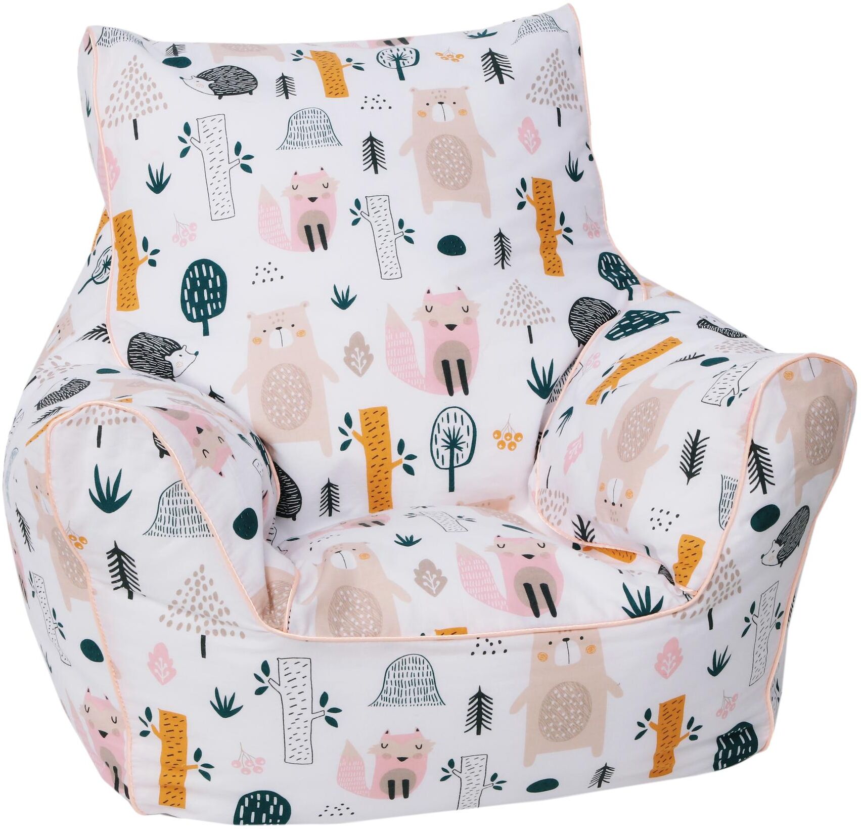 Knorrtoys® Sitzsack »Wildlife« weiss