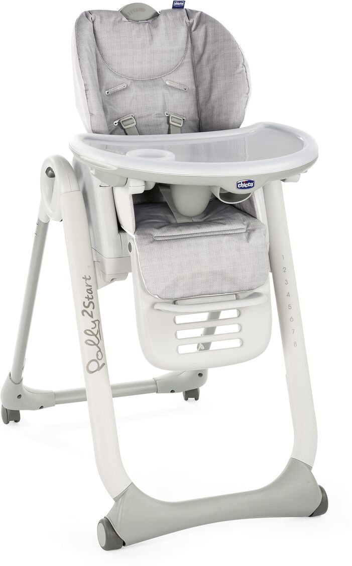 Chicco Hochstuhl Polly 2 Start GRAU