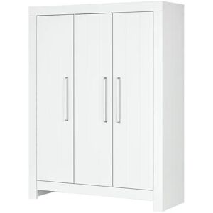 Höffner Kleiderschrank  Smilla ¦ weiß ¦ Maße (cm): B: 156,2 H: 204,8 T: 56