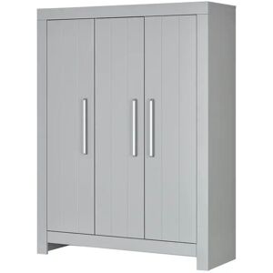 Höffner Kleiderschrank  Smilla ¦ grau ¦ Maße (cm): B: 156,2 H: 204,8 T: 56