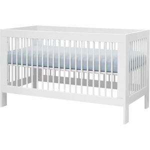 Höffner Babybett  Joy ¦ weiß ¦ Maße (cm): B: 75,5 H: 85