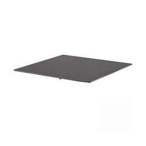 Oviala Business Tischplatte Laminat 60x60 cm Schiefer dunkelgrau - Oviala