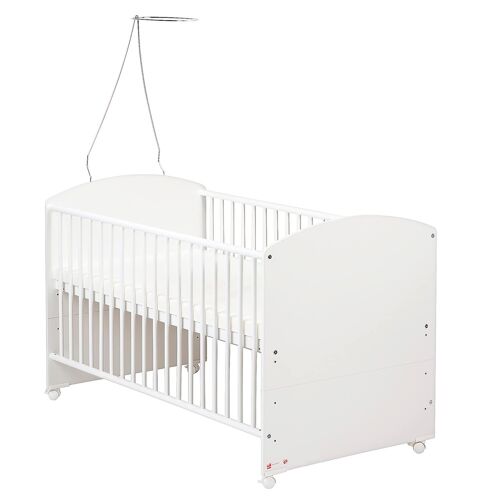 Schardt Babybett mit Ausstattung Banjo 70×140 cm weiss