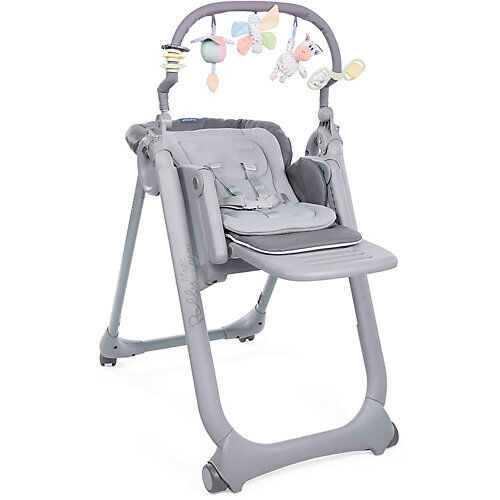 CHICCO Hochstuhl Polly Magic Relax, Graphite grau