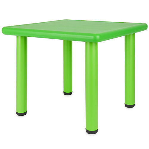 bieco Kindertisch Design Grün Maltisch Garten Tisch Sitzgruppe Kinder Höhe 52cm Kindertische grün  Kinder