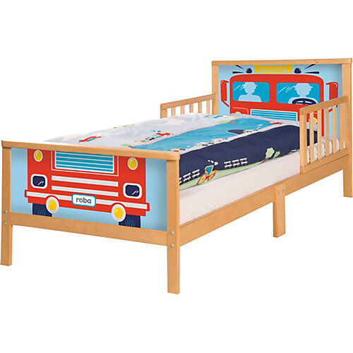 Roba Kinderbett RENNFAHRER. 70 x 140 cm, natur