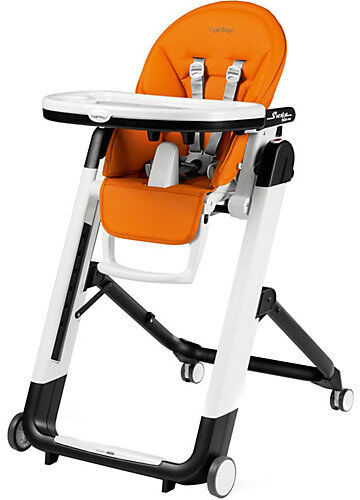 Peg Perego Hochstuhl Siesta Follow Me, Arancia (Lederimitat) orange