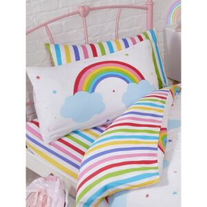 Rapport Rainbow-fitted sheetsæt til børn/børn
