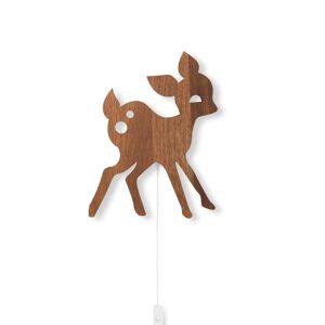 Ferm Living My Deer Lamp H: 38,5 cm - Smoked Oak