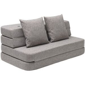 By KlipKlap 3 Fold Sofa - Multi Grey/Grey