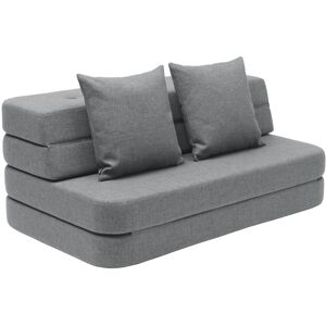 By KlipKlap 3 Fold Sofa - Blue Grey/Grey