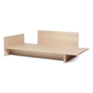 Ferm Living Kona Bed 206,5x96 cm - Natural Oak Veneer