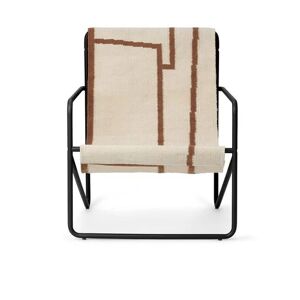 Ferm Living Desert Chair Kids H: 55,5 cm - Black/Shape