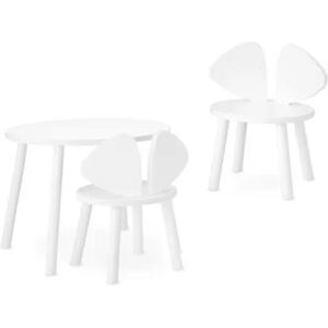 Nofred Mouse Tilbud 2 x Chair & 1 x Table - Hvid