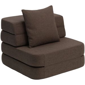 By KlipKlap KK 3 Fold Sofa Single Soft L: 75 cm - Brown/Sand