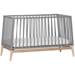 Leander Luna Babyseng - 120x60 - Grå/eg - Leander - Onesize - Seng