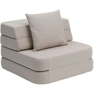 By Klipklap Foldesofa - 3 Fold Single - 70 Cm - Beige/sand - By Klipklap - Onesize - Sofa