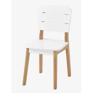 VERTBAUDET Silla infantil para exterior blanco claro liso