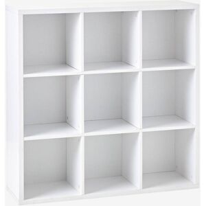 VERTBAUDET Mueble para organización de 9 compartimentos blanco