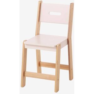 VERTBAUDET Silla educación primaria, asiento Al. 45 cm LÍNEA ARCHITEKT rosa medio liso