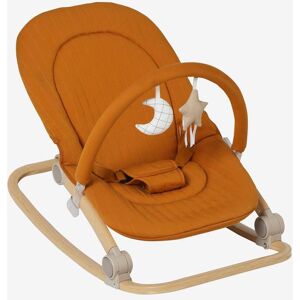 VERTBAUDET Hamaca con arco Babydream amarillo oscuro liso