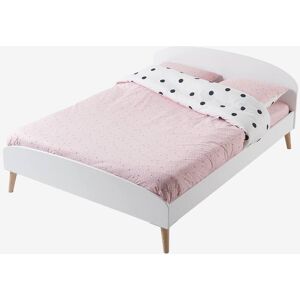 VERTBAUDET Cama doble infantil - LÍNEA CONFETI blanco