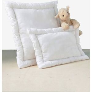 VERTBAUDET Almohada plana antiácaros con tratamiento Bi-ome® infantil blanco