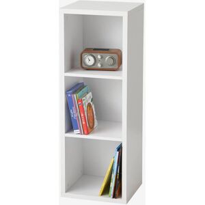 VERTBAUDET Mueble 3 cajas blanco claro liso