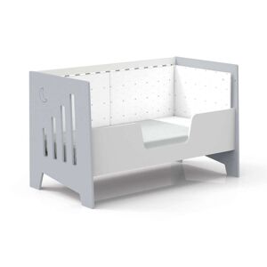 Alondra Cuna-cama-sofá-escritorio (5en1) de 70x140 cm gris