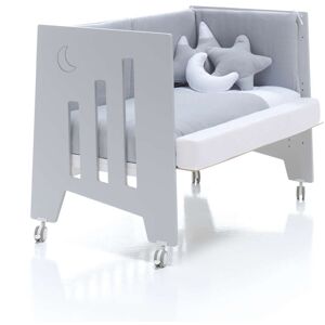 Alondra Cuna-cama de colecho (5en1) de 60x120 cm gris