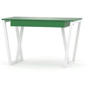 WNM Group Escritorio infantil en madera maciza de pino&MDF 120x60 verde